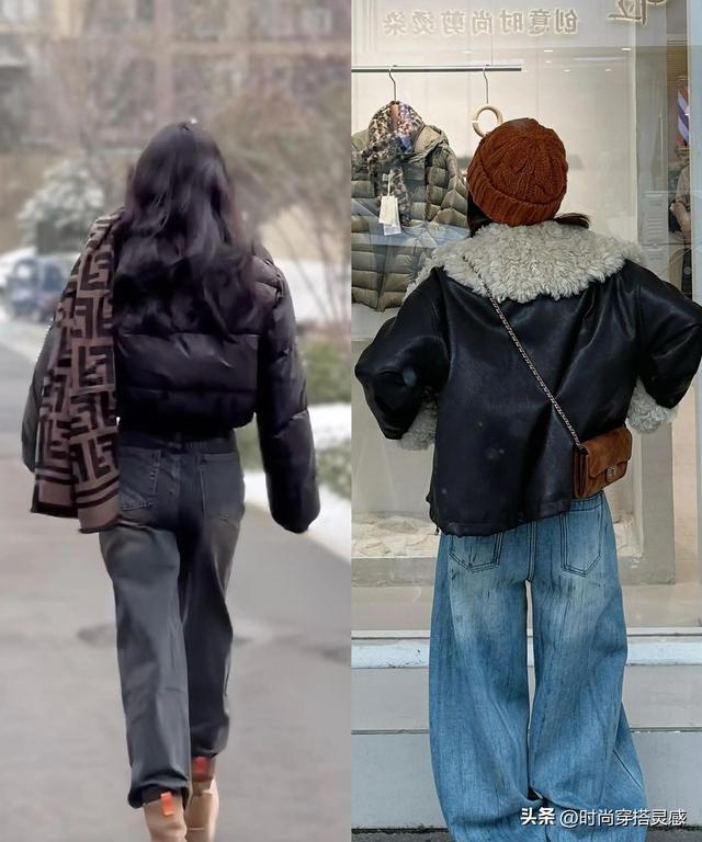 28套很火穿搭，上衣搭配高腰阔腿裤，出街时髦酷飒，优化身材显瘦