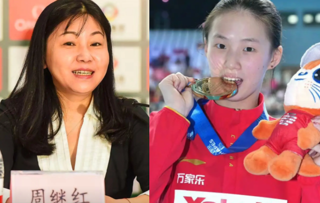 全红婵退赛，陈芋汐连夺3金，赛后采访暴露格局，周继红没看走眼