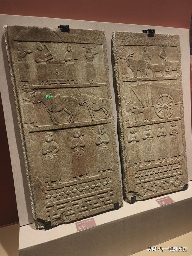 在辽宁省博物馆新馆的一楼特展区，能集中看到不少这里的镇馆之宝