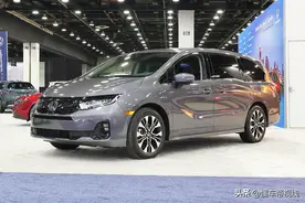 新车 | 约合31.76万起/3.5升V6动力，本田奥德赛亮相2025底特律车展图片