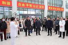 长治市卫健系统赴晋城市人民医院参观学习图片