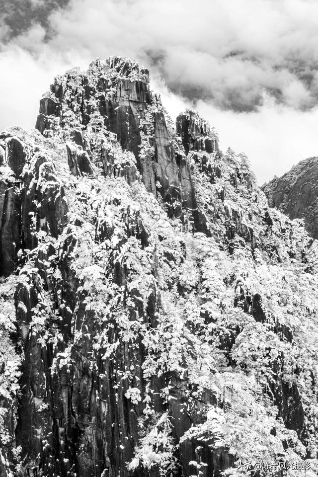 黄山雪景