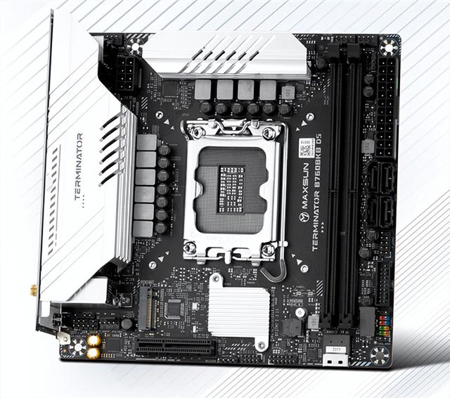 铭瑄B850BKB ITX迷你主板：显卡插在背面 清爽、满血