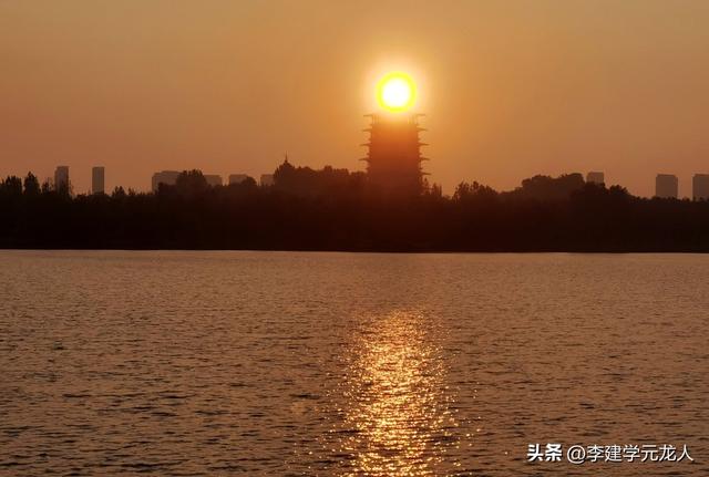 灞河的早晨