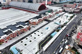 沈阳站东广场蝶变新生 服务设施璀璨升级迎八方客图片