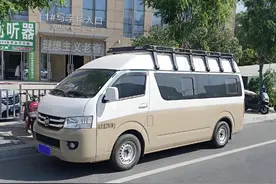 简单设计，福田风景G7改装床车旅行，轻客露营车自驾游成趋势图片