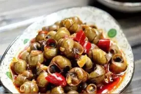 辣炒田螺，一道菜能吃一宿的不信你试试图片