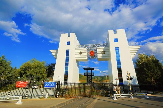 吉林延边图们口岸景区，一眼望两国，探秘江界之畔的国境风光