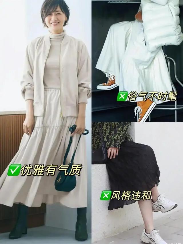 今冬“裙中靴”穿法火了！解锁优雅女人味，小个子也能穿出大长腿