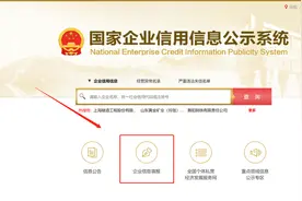 企业工商年报流程图片