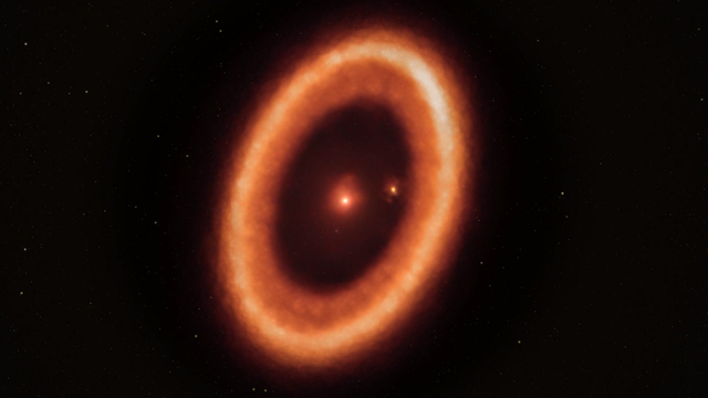 比太阳系直径大40倍，哈勃发现最大原行星盘，或将诞生上千颗行星