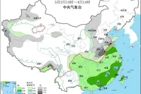 罕见！白天28℃晚上下冰雹 多地中小学停课 四预警持续图片