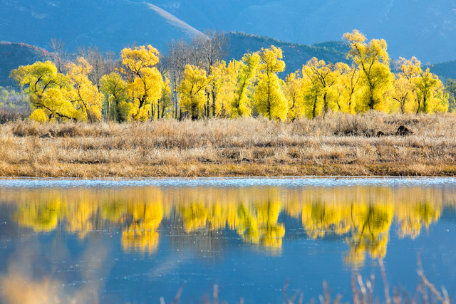 燕谷犹在，秋意正浓：李白诗里的舞彩浅山什么样？