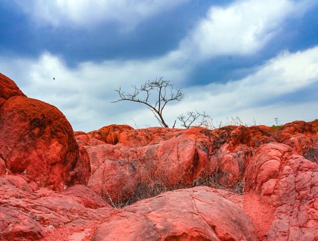 明光这片红石滩,美到让相机发烫