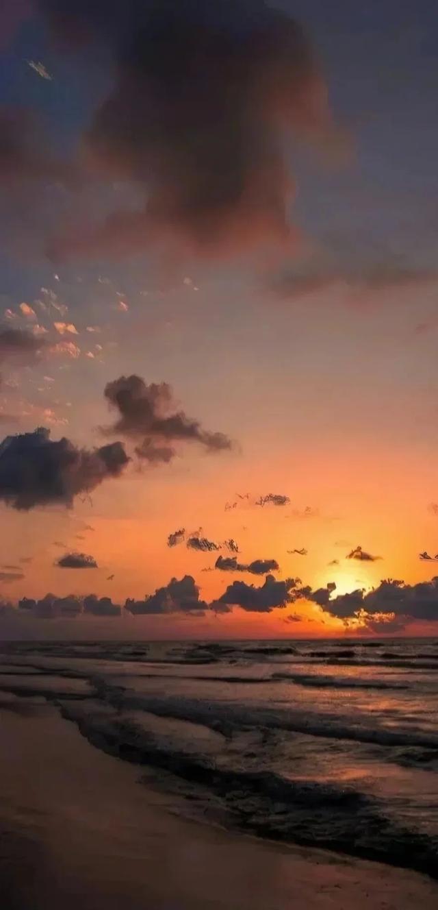 #治愈系 #日出美景 #海边日出