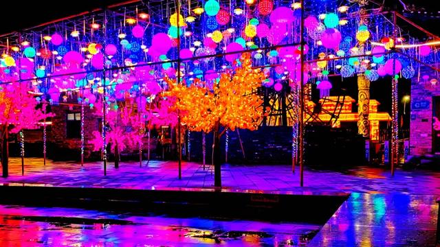 桂林:首届非遗千灯游园,光影艺术璀璨盛宴!