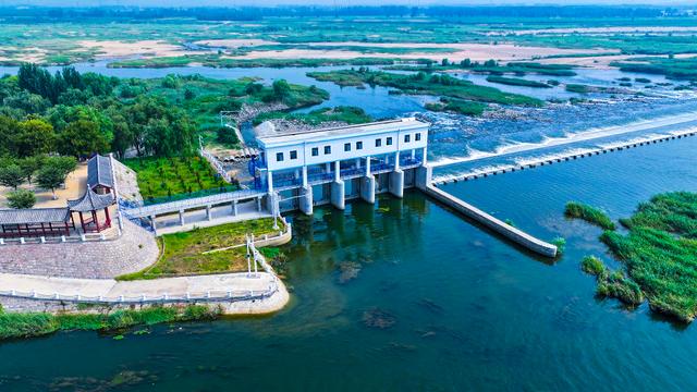 汶上县琵琶山溢流坝：大汶河上的生命脉搏