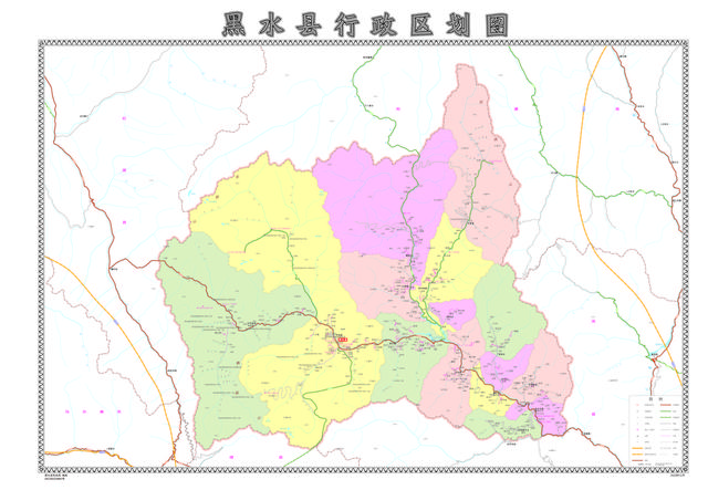 四川省黑水县历史沿革及行政区划
