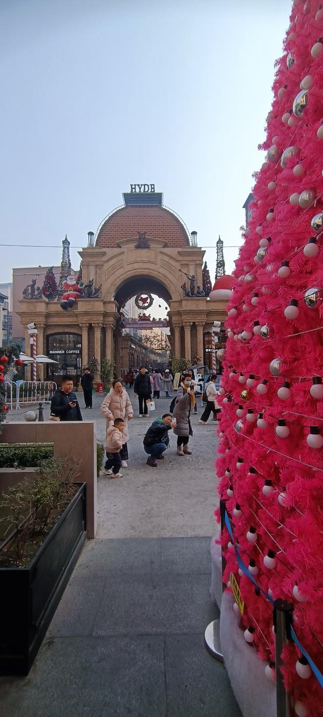 圣诞快乐的海德小镇