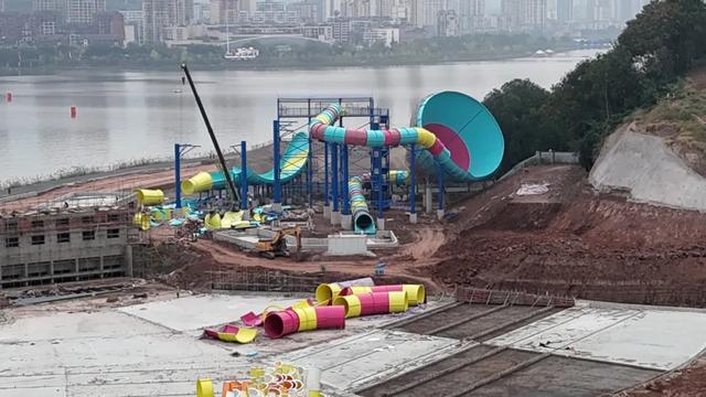 开州新地标！丰乐响水湾水上乐园初现雏形，2026年春节能开放吗