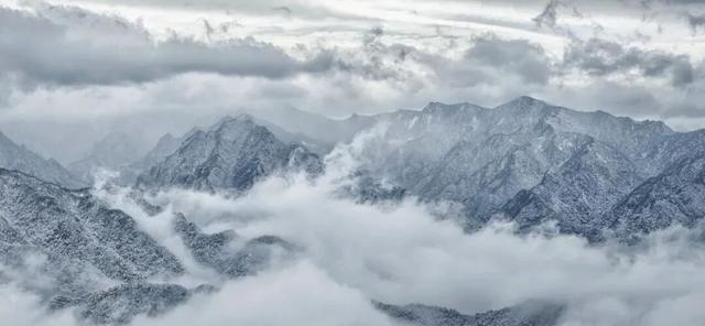 航小天带你看长安 | 雪落终南，千年诗意向云端！