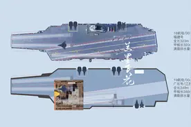 东大航母搭载六代机（j50战机）原创手绘图图片