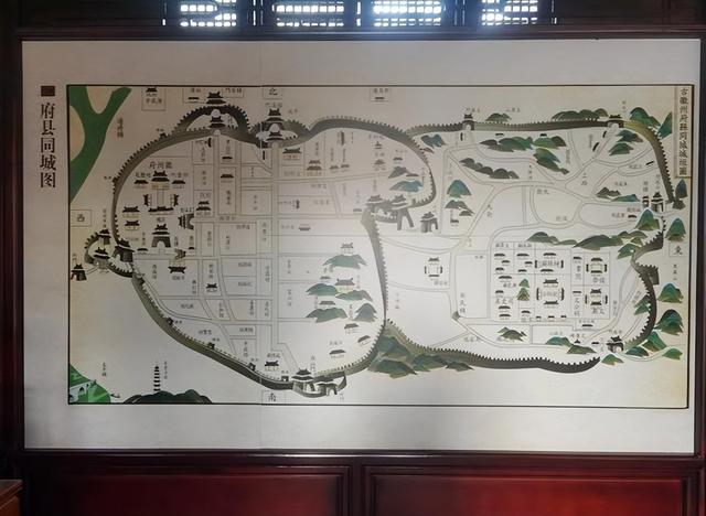 游安徽屯溪老街和徽州古城