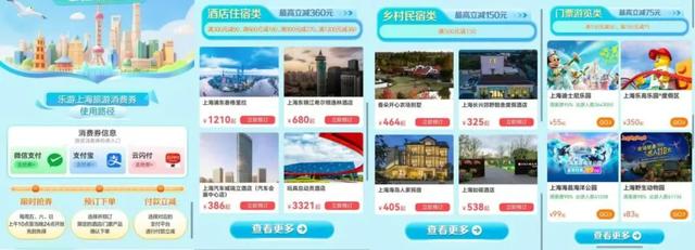 放假啦！来上海玩！“乐游上海”旅游消费券火热发放中