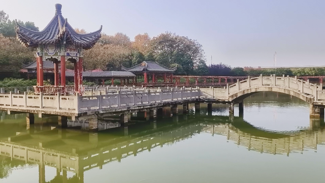 钟祥周末与老同事同游 莫愁村品楚韵 莫愁湖享安然 彭墩醉田园