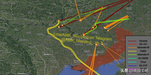 乌克兰全黑了！核打击前最后警告	，俄军发射13枚“全球禁止	”导弹