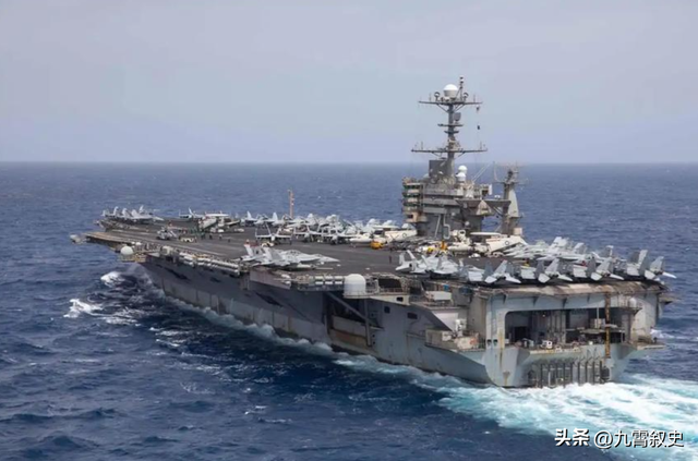 美航母在南海中邪了？30分钟坠毁2架战机，不排除遭电磁干扰失灵