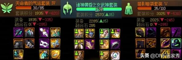 DNF：人造神装备天梯图！觉醒套死翘翘！天命狗汪汪叫！