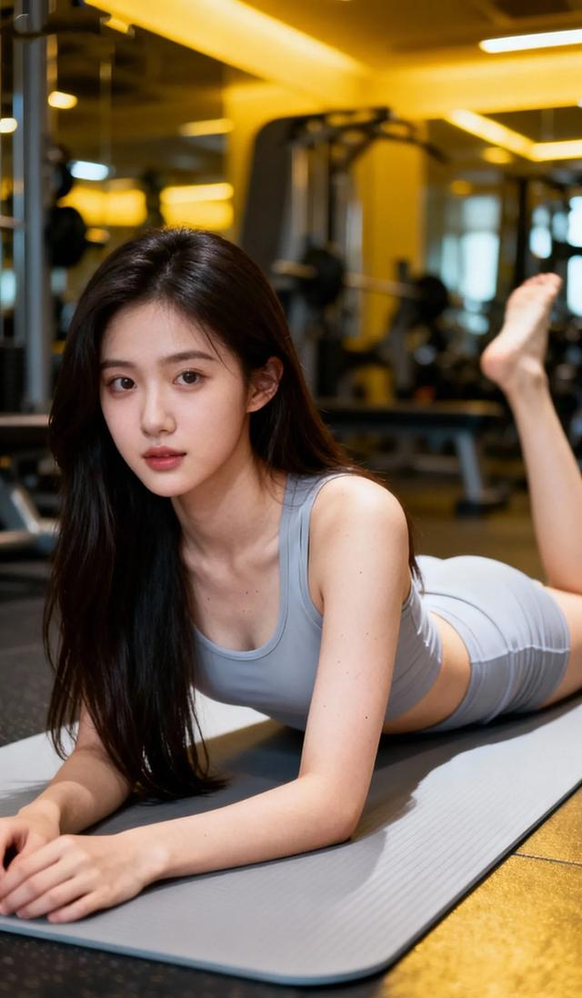 美女瑜伽教练(29P)之三式(一) 雕塑形体、重建健康、解锁年轻密码