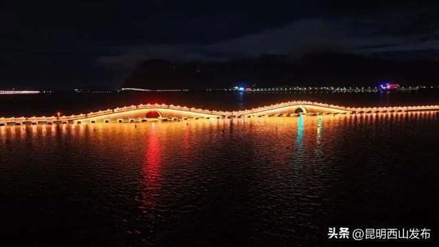 滇池开合浮桥｜横卧草海的“金龙”连通两岸