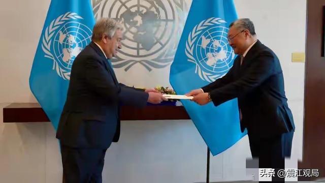 通知全球193国后，中国向日本下通牒，对战败国动武，无需授权