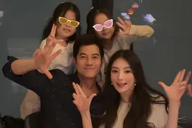 59岁郭富城官宣妻子方媛怀上三胎：这是上天给的礼物图片