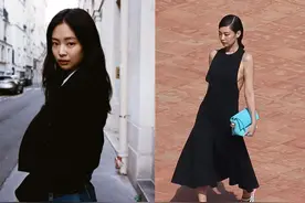 《BLACKPINK》Jennie首走秀 「侧乳+美背大放送」 网嘲台步：好尴尬图片