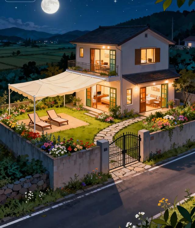 幕色与晨光里的风景