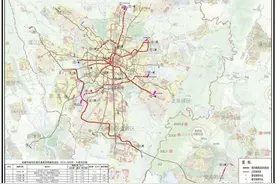 成都地铁好消息，到2027年成都将开通8条地铁图片