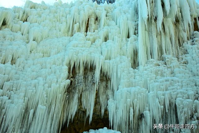 虎峪冰瀑：山谷里的冬日秘境、现实版的冰雪奇缘