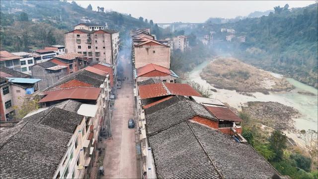 开州岳溪跳蹬场！这座百年老镇即将沉入水底