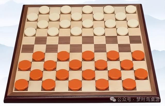 梦叶鸟桌游推荐《500款抽象棋》之西洋跳棋