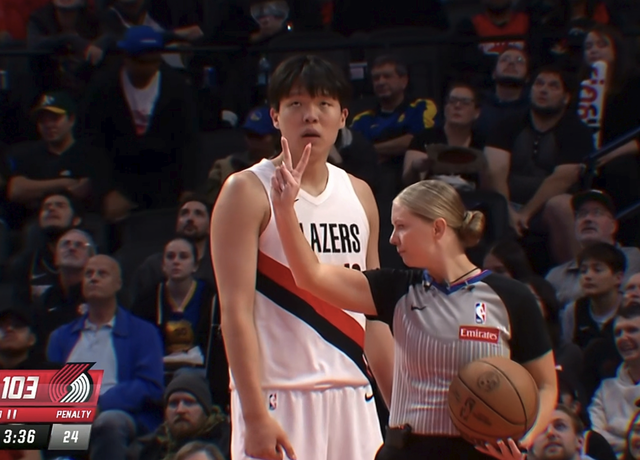 开拓者111-118惜败勇士！杨瀚森3场季前赛打完，让我看清5个事实