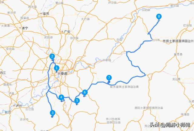 50幅南方旅游路线地图集合旅行者必备参考，带你玩转南方