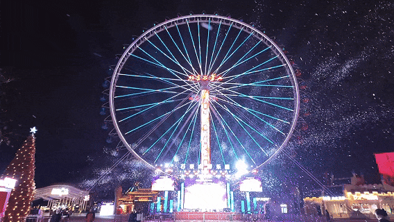 石景山游乐园跨年夜｜五大梦幻玩法，赴一场年末浪漫之约