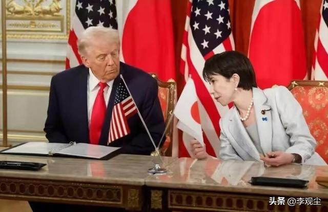 美日“同盟	”生嫌隙	，特朗普敲打高市早苗，只为给中方递信号？