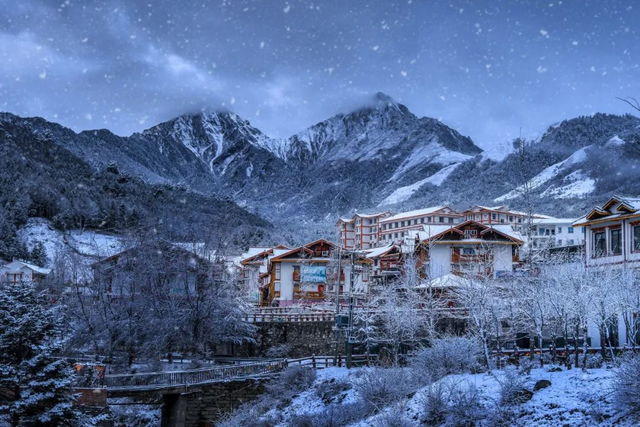 在雅安！！这么美的雪景我当然狠狠宣传啊啊啊！！