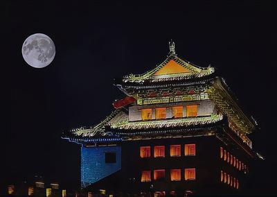 居庸山月悔不早来，这片山水偷藏美学暴击