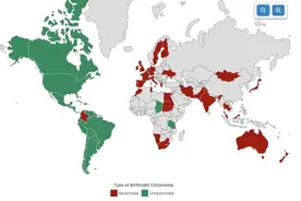 哪些国家出生即公民全球各国规定一次看图片