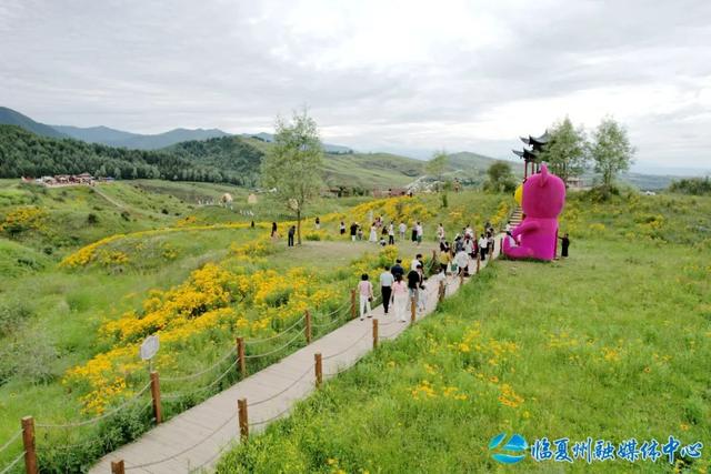 雨歇风凉花正好 耳子屲梁客如潮
